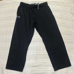 Under armor black sweatpants size xl